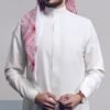 Traditional White Arabic Headscarf (Men)